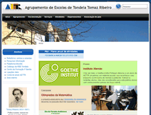 Tablet Screenshot of aetomazribeiro.net